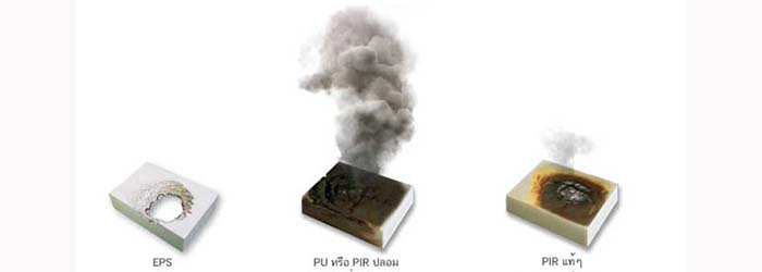 ผนังสำเร็จรูปโฟมเหลือง (PIR) POLYISOCYANURATE-5